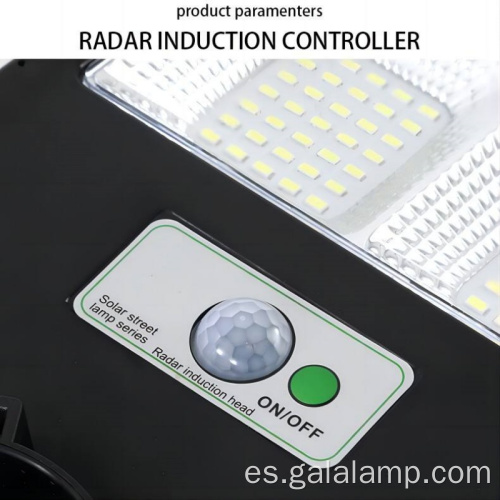 1200W Luz de la calle solar impermeable de alta potencia